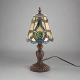 Amber Tiffany Style Brandi Memory Lamp