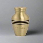 Classic Bronze Cremation Keepsake Urn