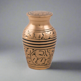 Copper Oak Cremation Keepsake Urn