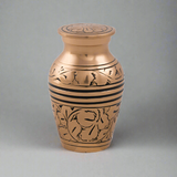 Copper Oak Cremation Keepsake Urn