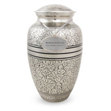 Silver Oak Cremation Urn in Large