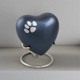 Odyssey Midnight Blue Pet Paw Heart Keepsake