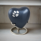 Odyssey Midnight Blue Pet Paw Heart Keepsake