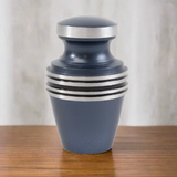 Grecian Blue Cremation Keepsake Urn