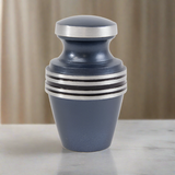 Grecian Blue Cremation Keepsake Urn