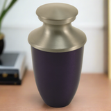 Purple Monterey Keepsake Urn