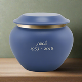 Sapphire Pet Urn In Medium