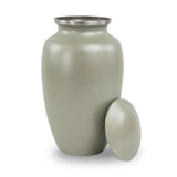 Grey Sage Classic Cremation Urn In Large
