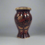 Etienne Brown Keepsake Urn With Butterflies