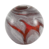 Amber Glass Marble Swirl Keepsake Urn