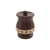 Brown Friendship Paw Pet Urn in Petite