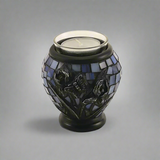 Mosaic Iris Tealight Candle Keepsake