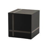 Hudson Black/Grey Cremation Urn in Extra Large