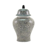 Cottage Floral Temple Cremation Urn