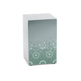 Cascade Pewter Cremation Urn With Green Mosaic