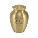 Near & Dear® Classic Expressions: "Best Cat Ever" Bronze Pet Urn In Small