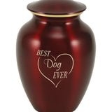 Near & Dear® Classic Expressions: "Best Dog Ever" Ruby Pet Urn In Small