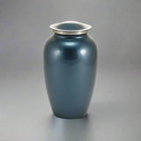 Classic Midnight Blue Cremation Urn in Large