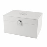 Teddy Bear Memory Chest For Infant In White