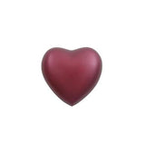 Grecian Magenta Heart Keepsake Urn