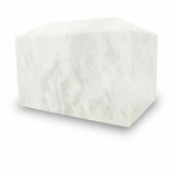 Taj Mahal White Marble Cremation Box