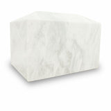 Taj Mahal White Marble Cremation Box