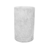 Hand Carved Tuscan Pearl Genuine Marble Cremation Urn