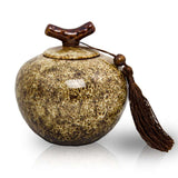 Branch Ceramic Cremation Urn - Small