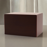 Adoration Pet Cremation Urn Box in Cherry