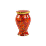 Etienne Keepsake Urn With Autumn Leaves