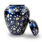 Blue Paws of Love Pet Urn Bundle