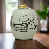 Songbird Ceramic Urn In Extra Small