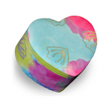 Biodegradable Earth Pet Urn in Tie Dye