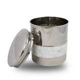 Scattering Cremation Urn With Mother of Pearl Band