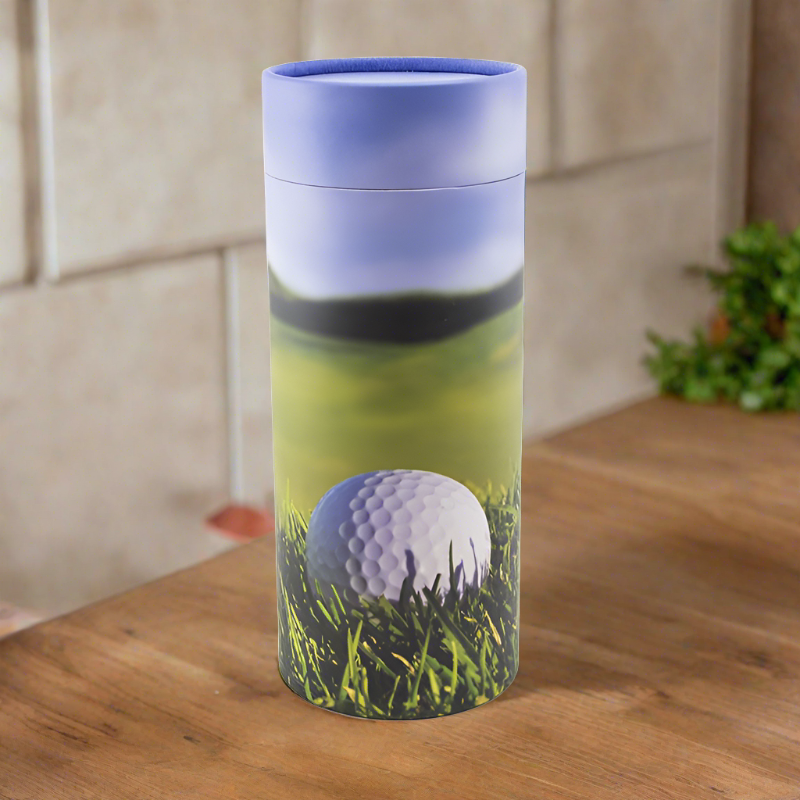 Cremation Scattering Tube for Golfer, Scattering Ashes on Golf Course