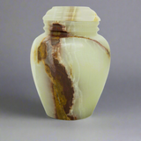 Peaceful Balance Marble Cremation Urn in Extra Small