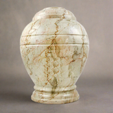 Alluvium Marble Cremation Urn in Large