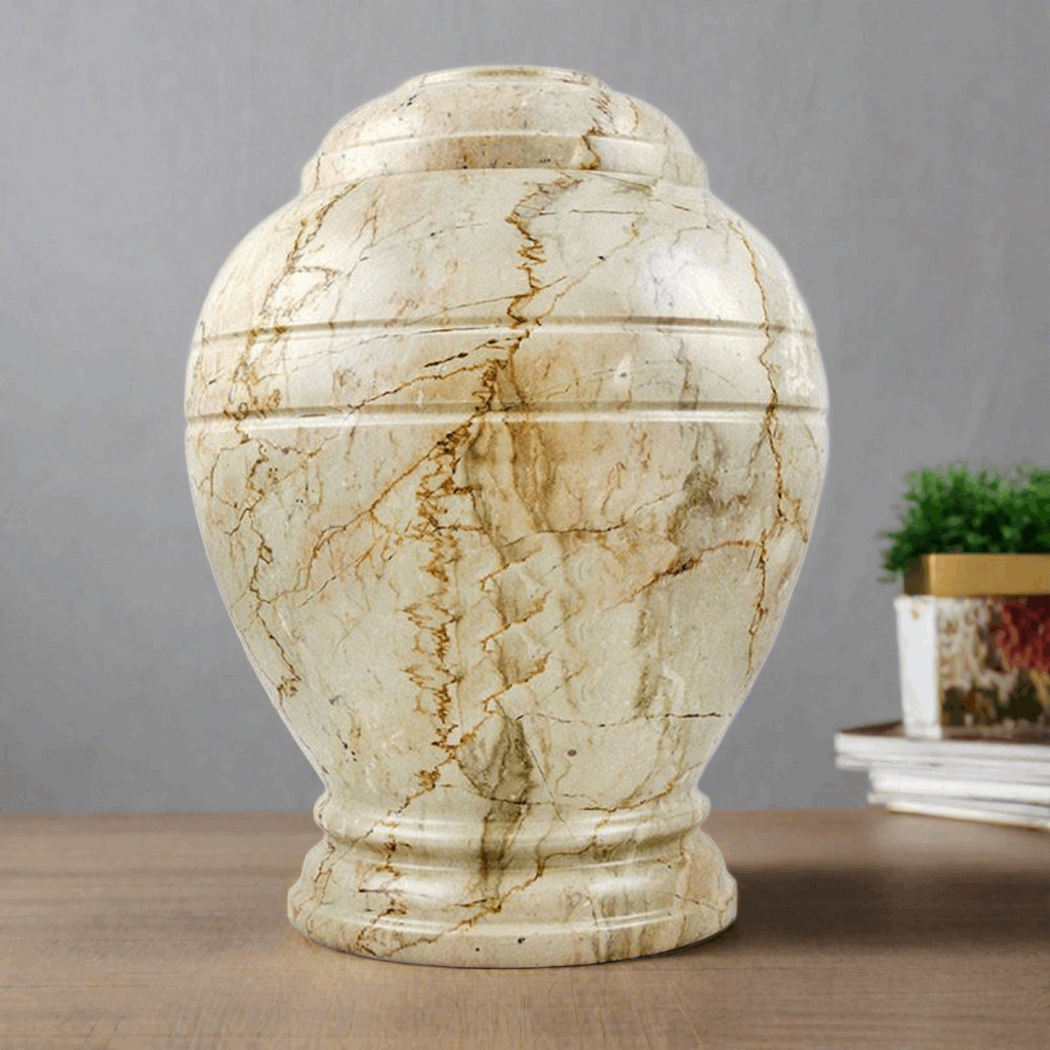 Large Marble Urns, Alluvium Marble Cremation Urn