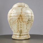 Alluvium Marble Urn, Large Cremation Urn