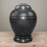 Midnight Marble Cremation Urn In Large