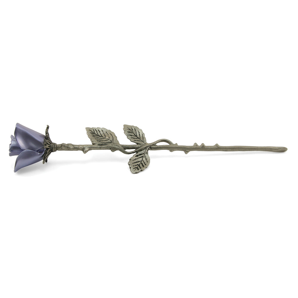 Lavender Rose Stem Keepsake Urn for Ashes