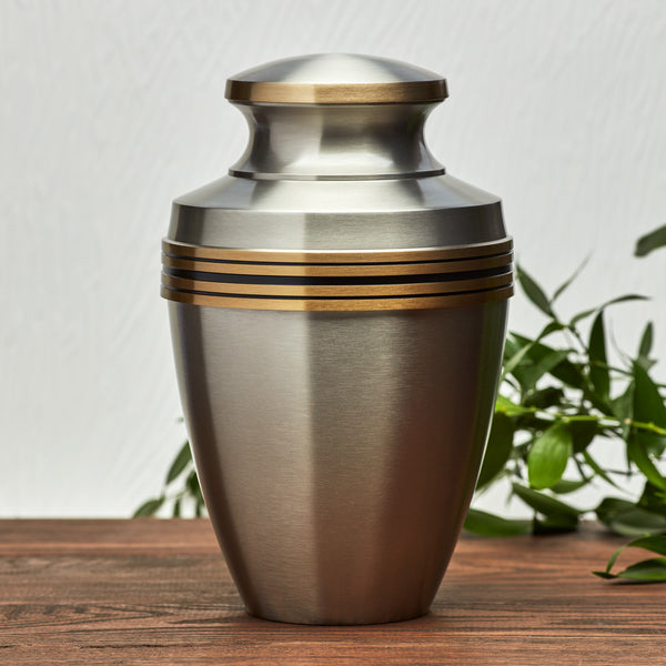 Grecian Pewter Cremation Urn Large Oneworld Memorials 