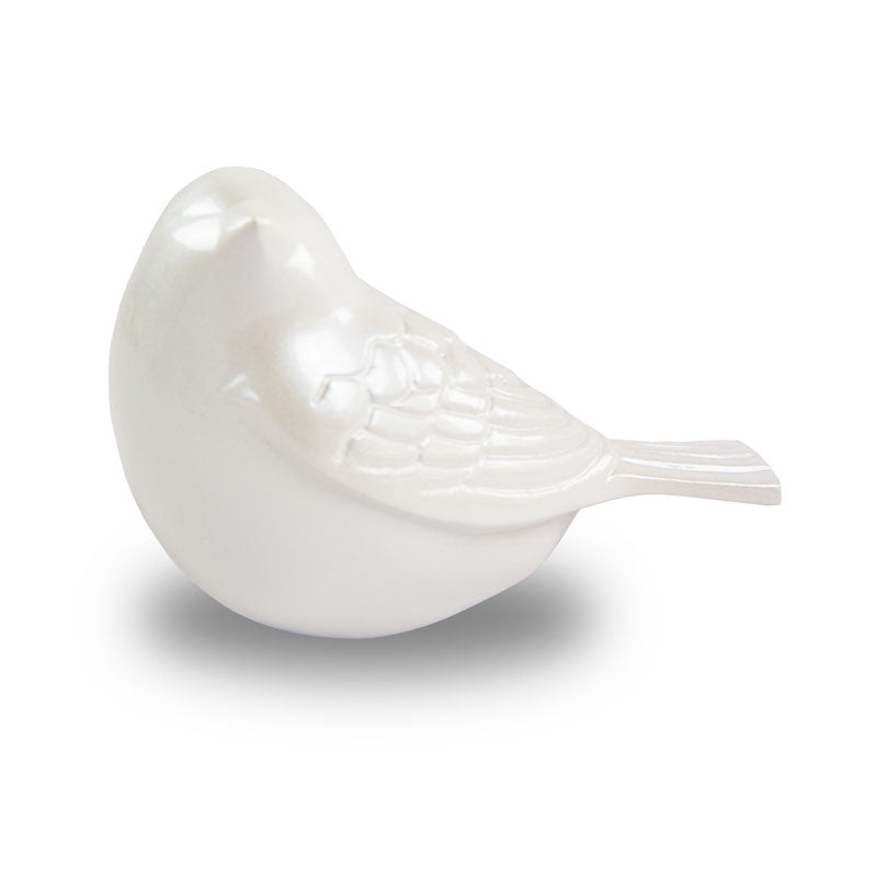 Pearl Songbird Keepsake Urn